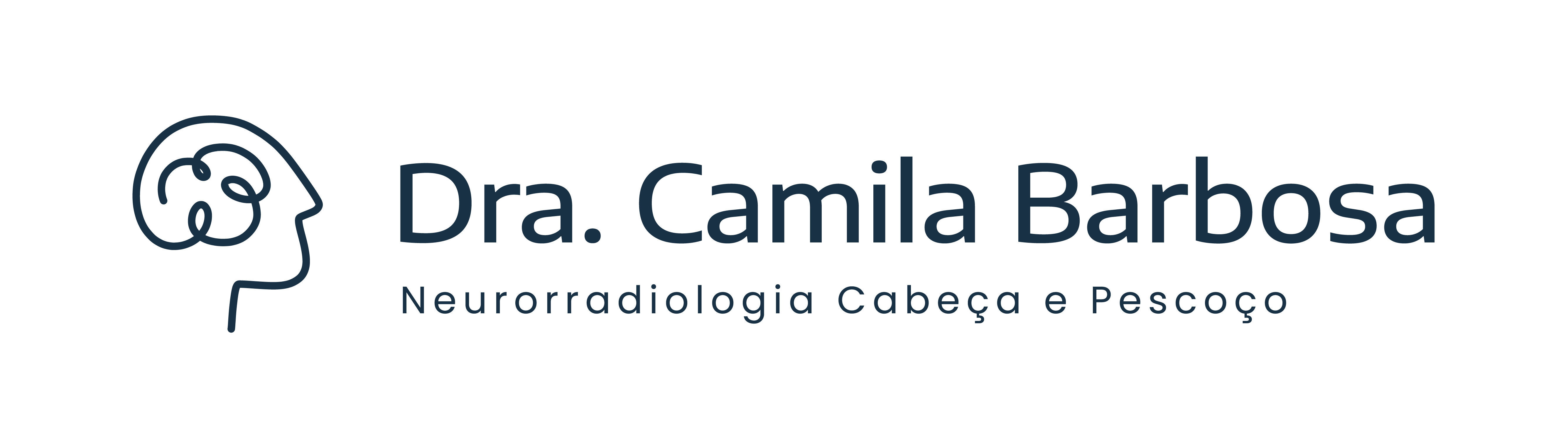 Logo Dra. Camila Barbosa em azul